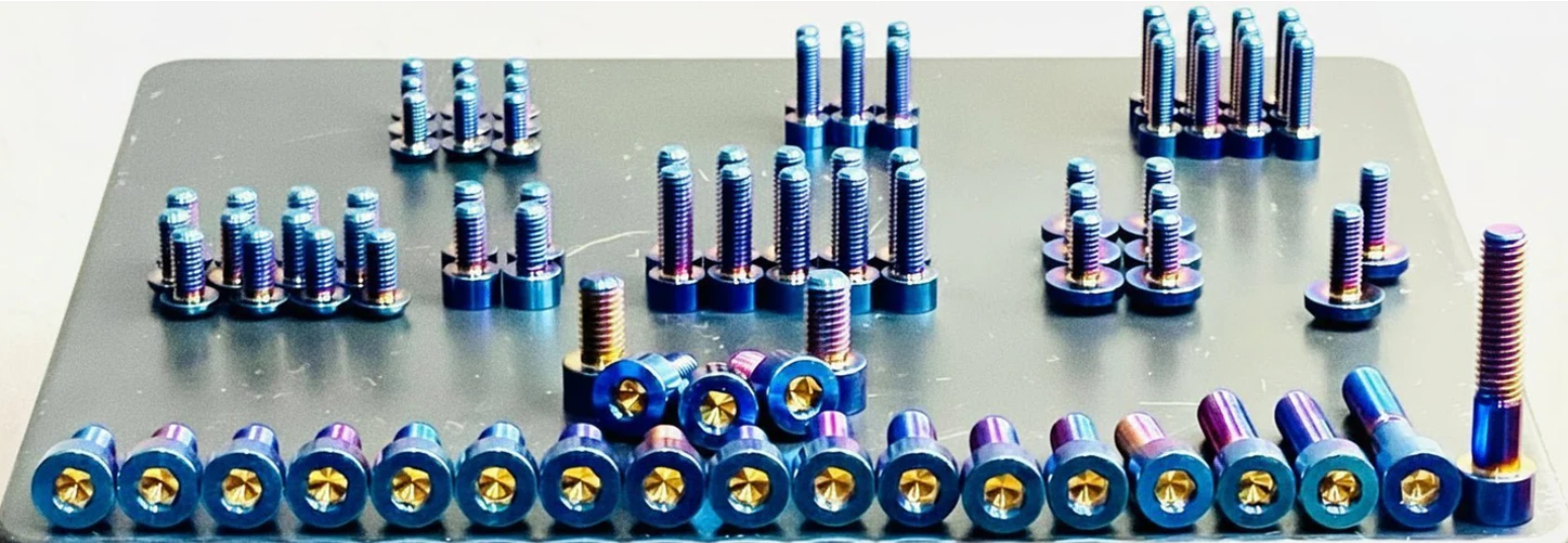 surron ultra bee full titanium bolt kit.