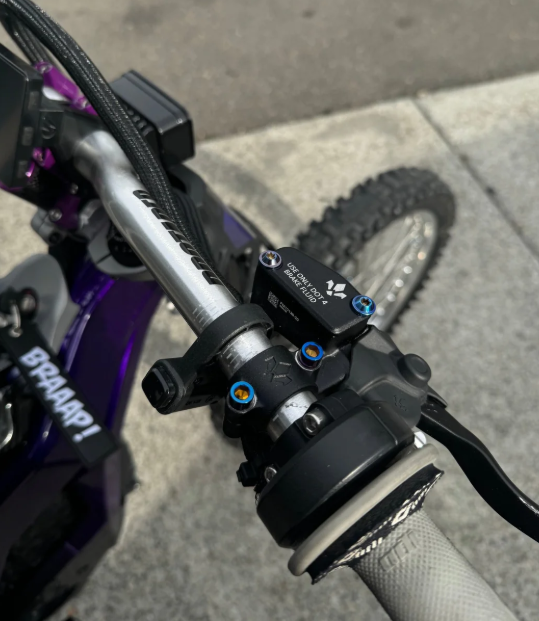 formula titanium hand brake bolt kit